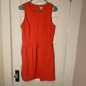 J Crew Coral Daybreak Dress
